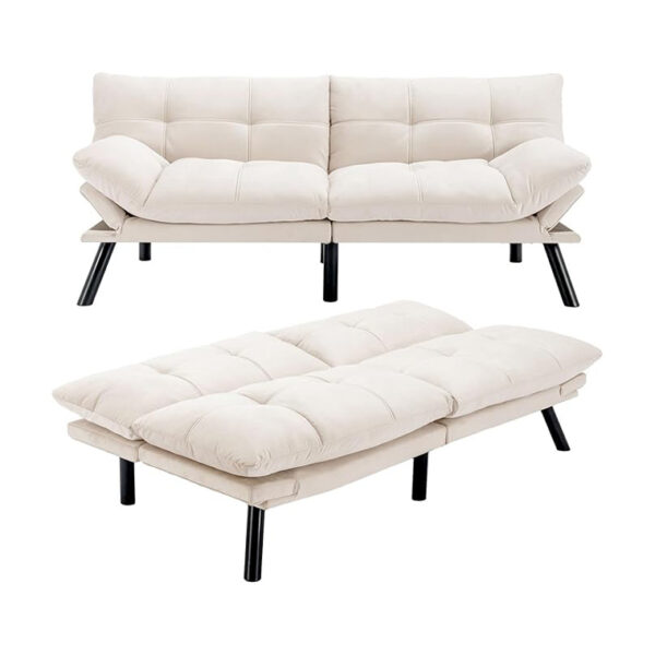 Convertible Futon Sofa Bed - Image 2