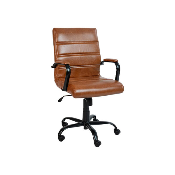 LeatherSoft Desk Chair - Image 2